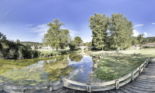 Visite virtuelle de la vallée du Céou à Saint-Cybranet