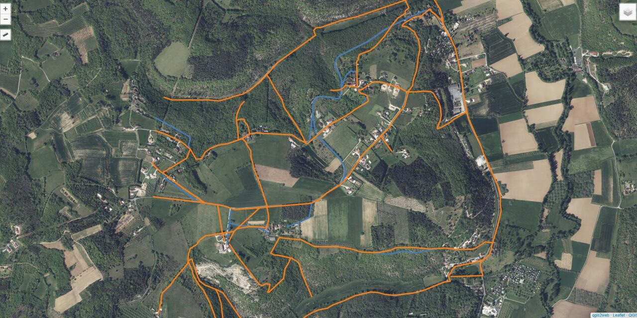 Saint-Cybranet en 1837 : chemins, hameaux et organisation d&rsquo;un territoire rural